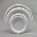 Degradable disposable 8 inch Ribbed Sugarcane bagasse Plate